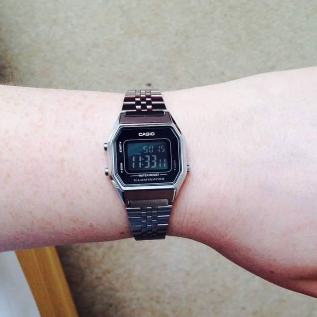 Đồng hồ nữ Casio Anh Khuê LA680WA-1BDF