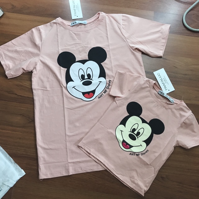 set áo mickey mẹ con