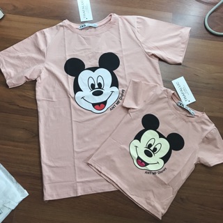 Set áo mickey mẹ con