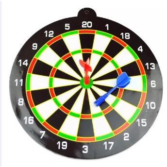 Bảng phi tiêu nam châm đường kính 25cm kèm 2 cây phi tiêu nam châm-vườn của boss