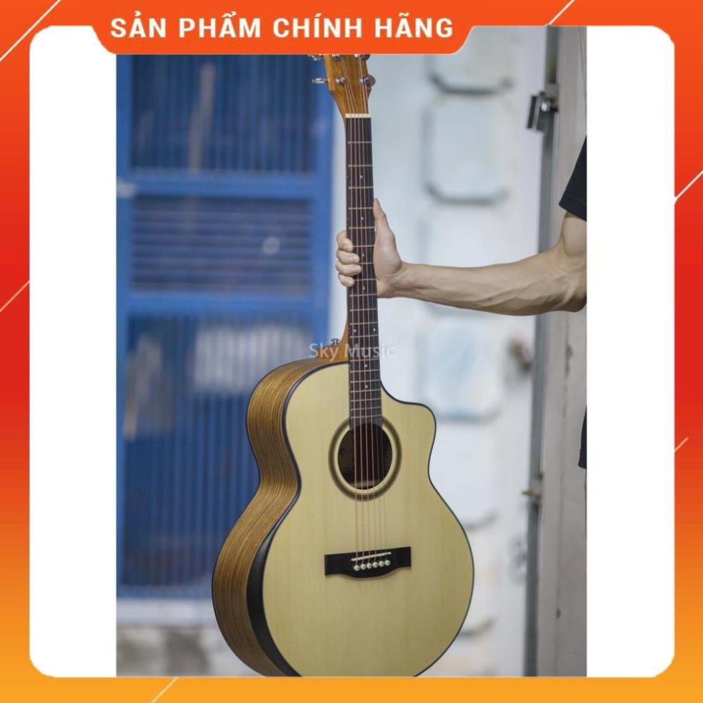 Đàn Guitar Acoustic Tayste Siêu Xịn Có Bevel Chống Cấn Tay ( Hàng Có Sẵn )