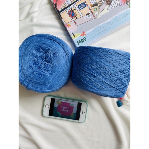 Sợi Cotton pha Visco - Sợi Cotton Lụa - Sợi chập 3