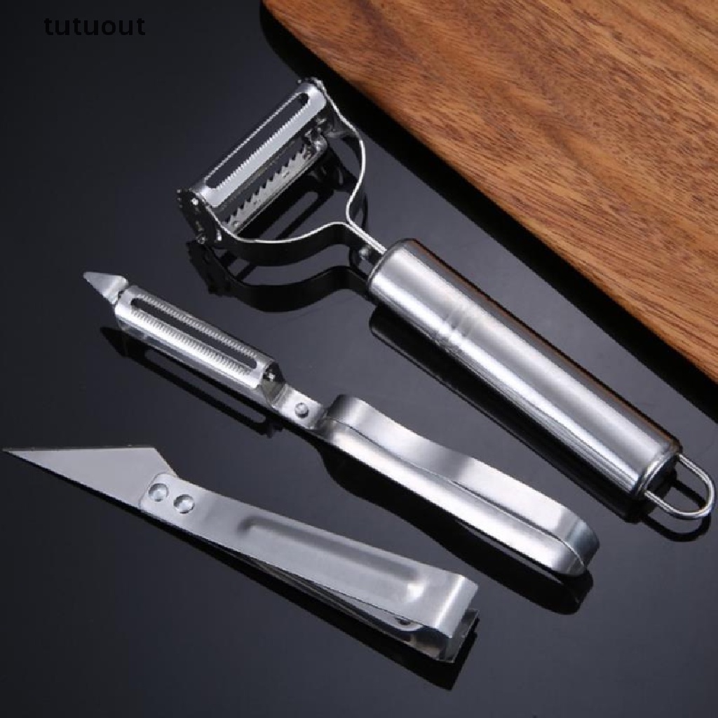 Dụng Cụ Bào Gọt Rau Củ Quả Bằng Thép Không Gỉ Tiện Lợi