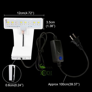 ĐÈN BỂ CÁ KẸP THÀNH BỂ RGB M-180