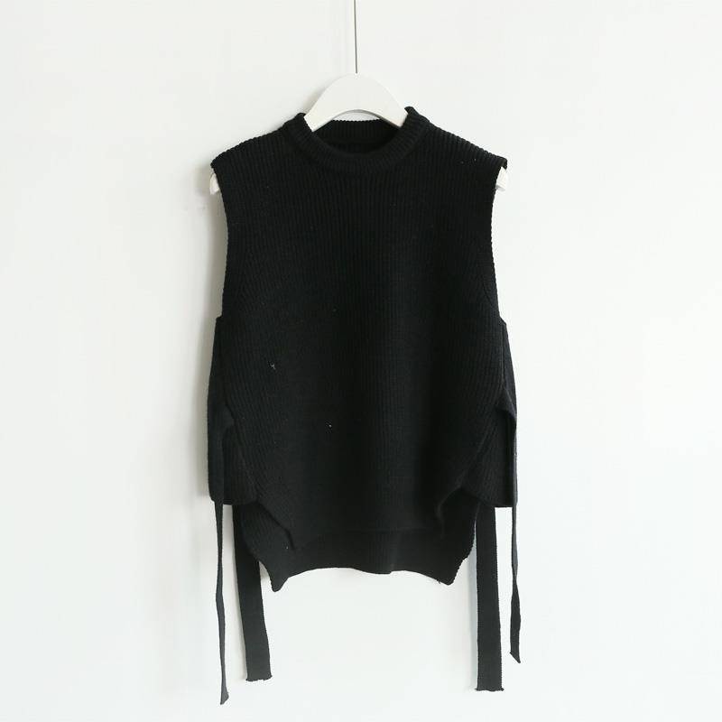 Áo Len Không Tay Dáng Rộng Phong Cách Thời Trang Mới Cho Nữ