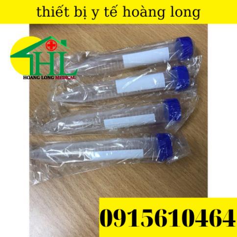 Ống Falcon 15ml - Ống Ly Tâm 15ml Nắp Vặn, Đáy Nhọn Tiệt Trùng Từng Cái