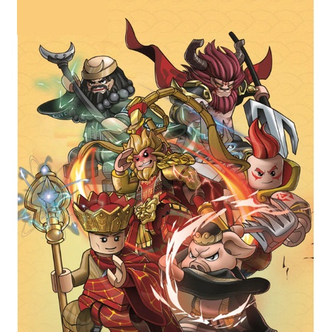 Đồ chơi lắp ráp mô hình Minifigures nhân vật Tây Du Ký