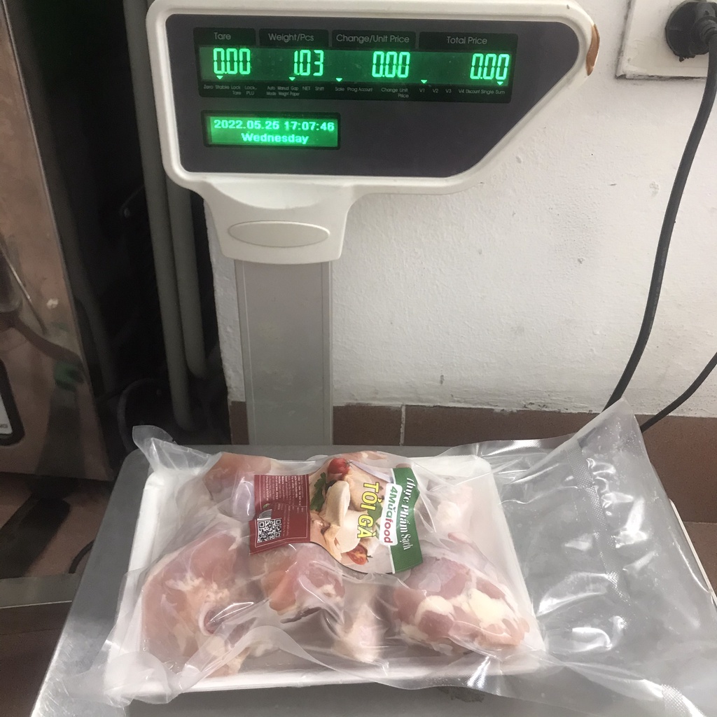 1Kg Đùi Tỏi Gà Mountaire Mỹ 4-5 cái/khay - 4Muafood - Thực Phẩm 4 Mùa