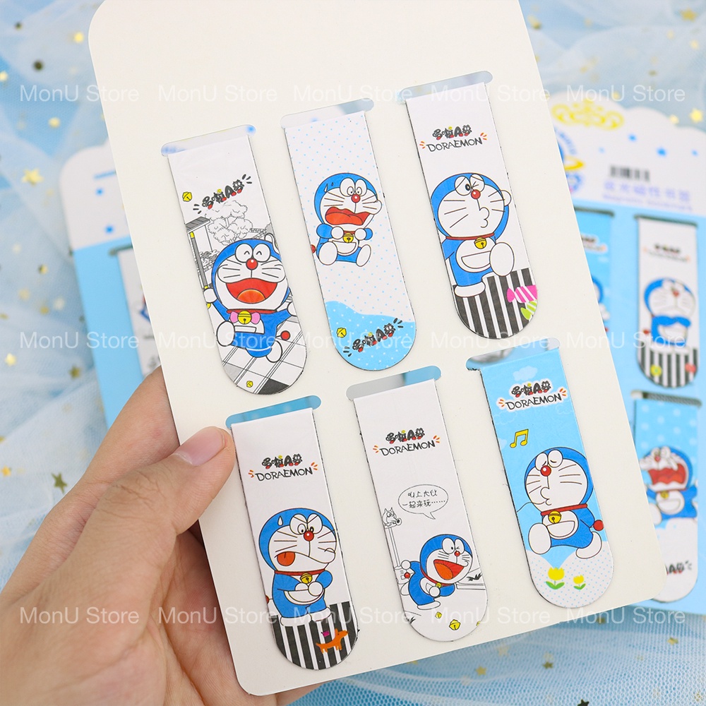 Bookmark nam châm, đánh dấu trang hình DORAEMON DOREMON nhiều mẫu dễ thương cute MON0267