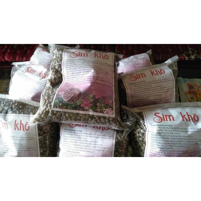 Sim khô ngâm rượu