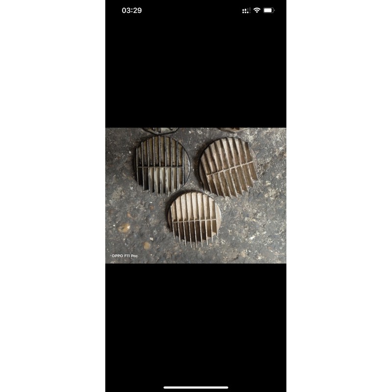 Bộ 3 nắp sun fat hàng cũ tháo xe gồm: