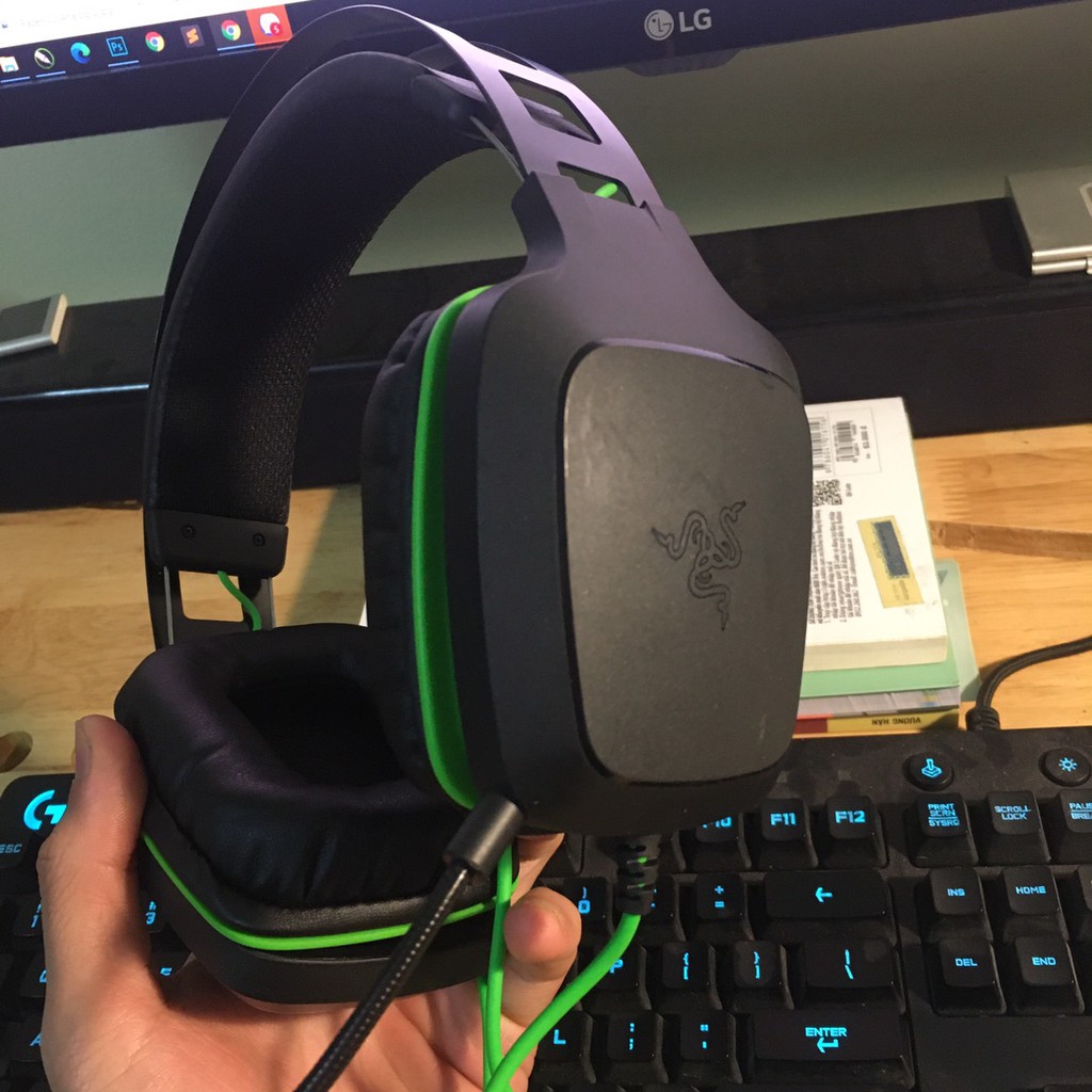 CHÍNH HÃNG - RAZER Electra giá cực rẻ ăn đưt các loại như tai nghe dareu và các loại giá rẻ khác