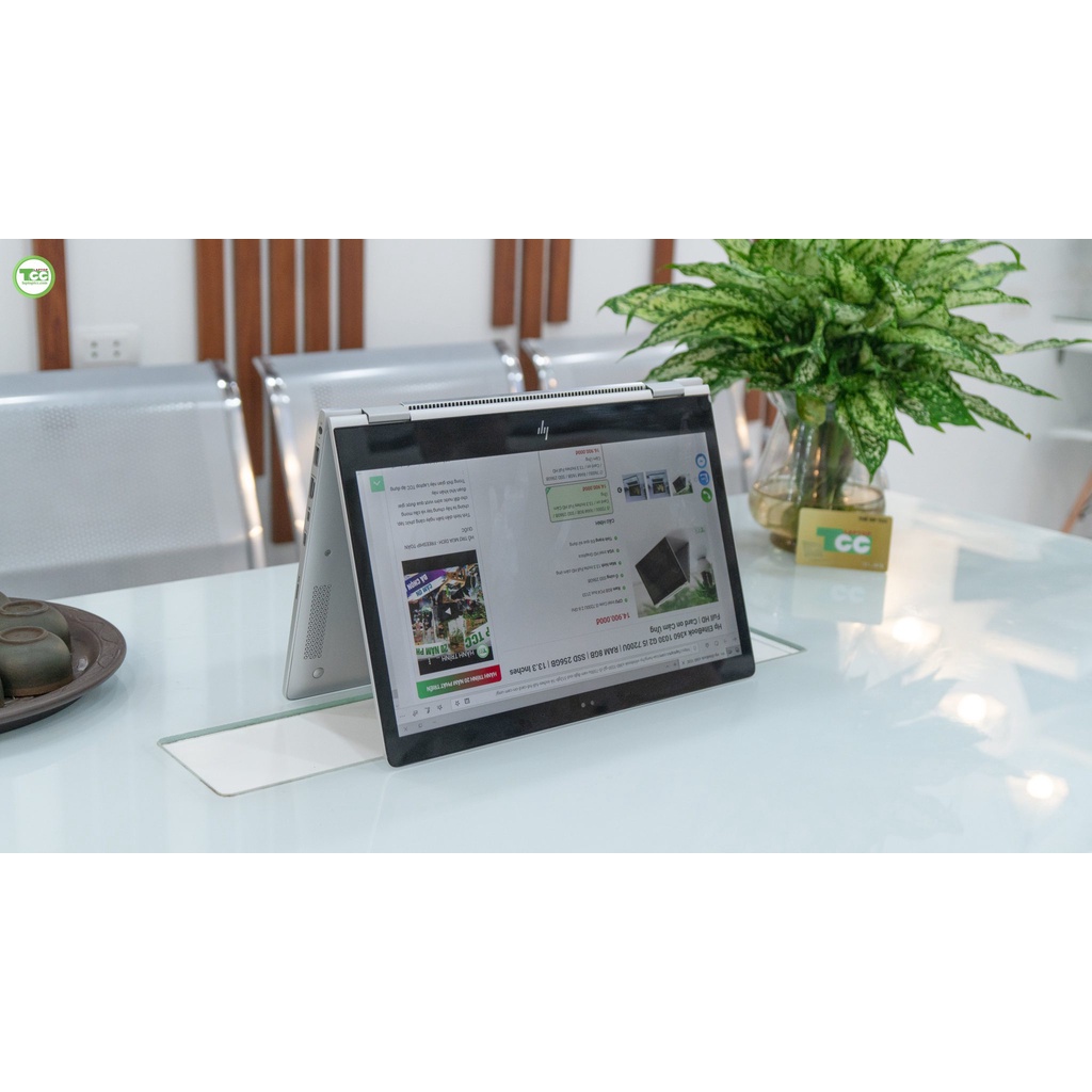 Laptop 2 trong 1 HP EliteBook x360 1030 G2 i5 7300U, RAM 8GB,SSD 256GB 13.3 Inches Full HD, cảm ứng đa điểm.