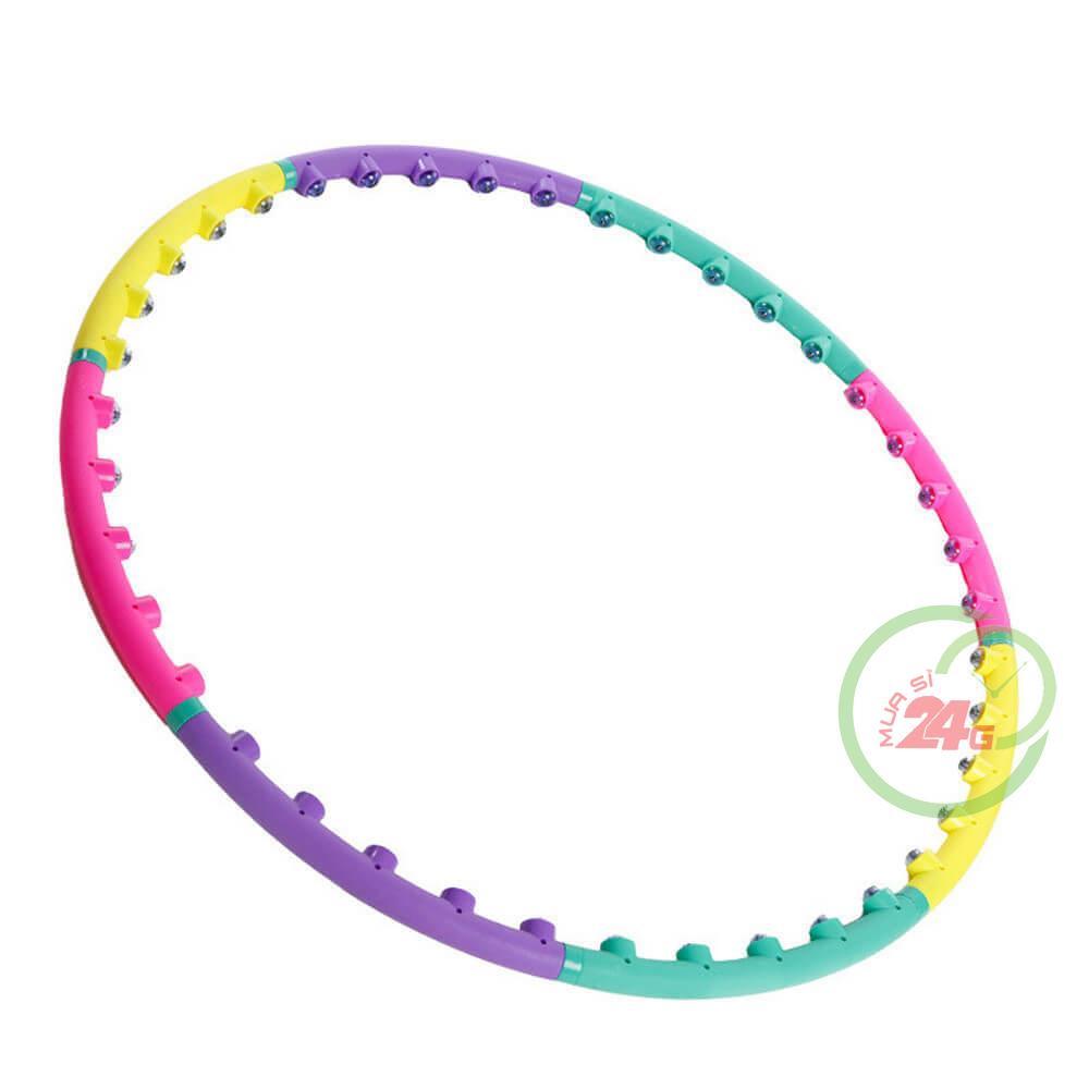 VÒNG LẮC GIẢM EO MASSAGE HOOP, Lắc vòng Hula Hoop