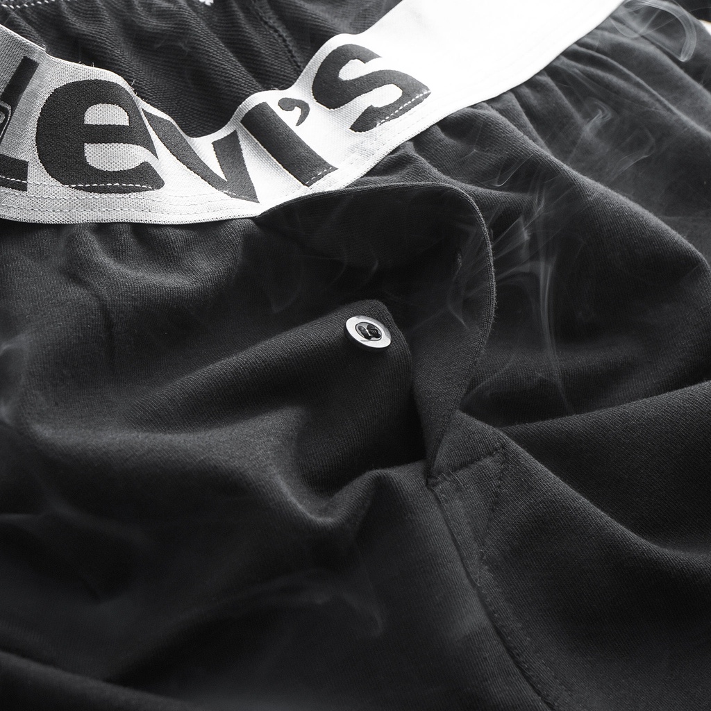 Quần Short Đùi Ngủ LEVIS chất cotton mềm mịn mát Siêu thoáng mặc cực thoải mái
