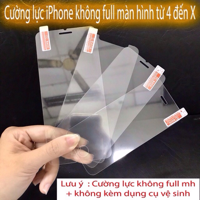 Kính cường lực iphone 5,6,7,8,X,Xs