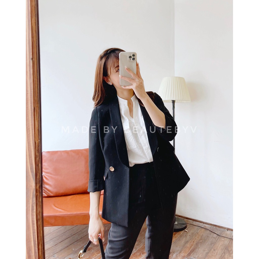 BEAUTEBYV - Áo Blazer Solist | BigBuy360 - bigbuy360.vn