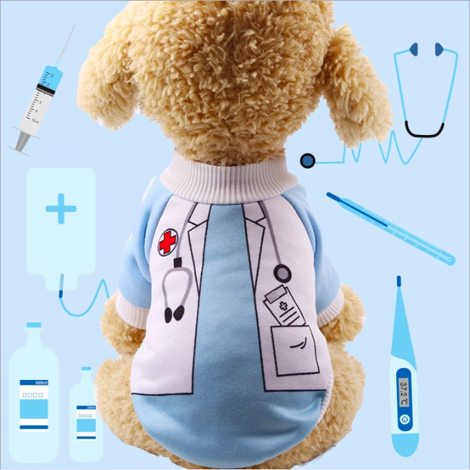 Áo chó mèo bác sĩ A69