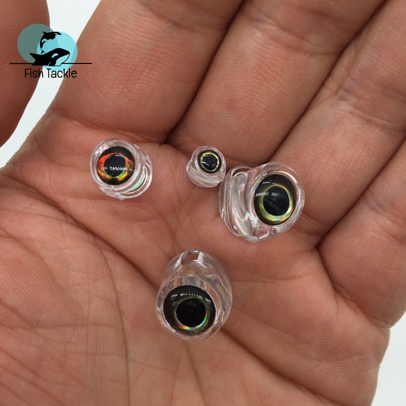 Mồi Câu Cá Giả Mắt Cá Nước Mặn 3D Thay Thế Cho UV Cure