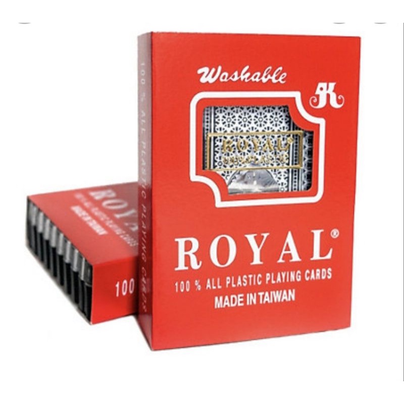 Bài Tây Royal Plastic made in Taiwan/Japan, 52 lá