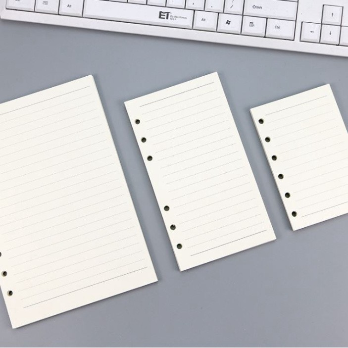 Ruột giấy refill ruột sổ còng planner 4-6-9 lỗ A4 - B5- A5 - B6 | BNR002 S024
