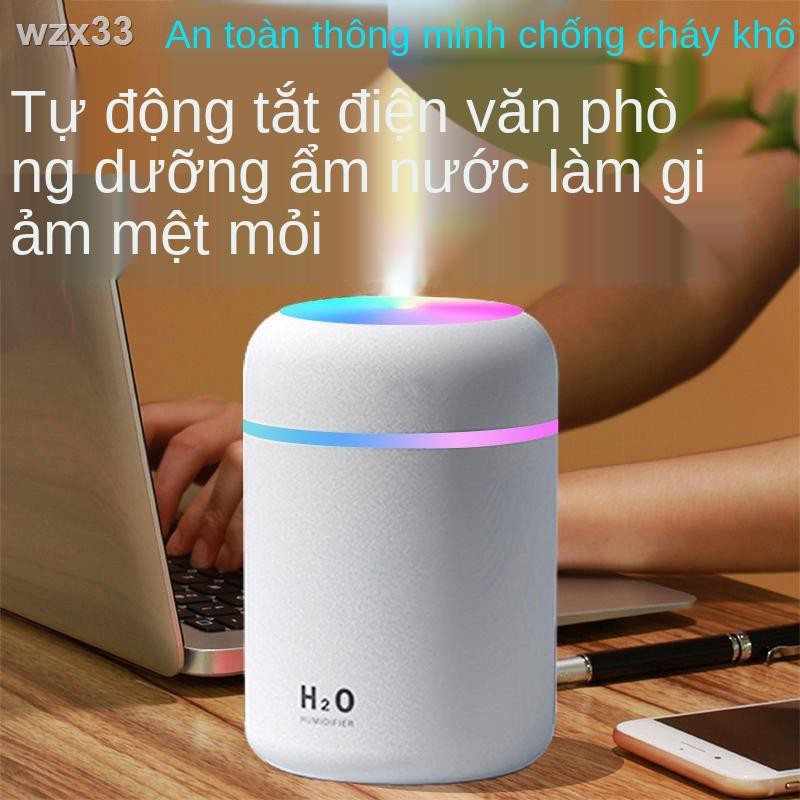 usb máy tạo ẩm phòng ngủ gia đình nhỏ mini câm công suất lớn phun sương air student xịt thơm xe hơi