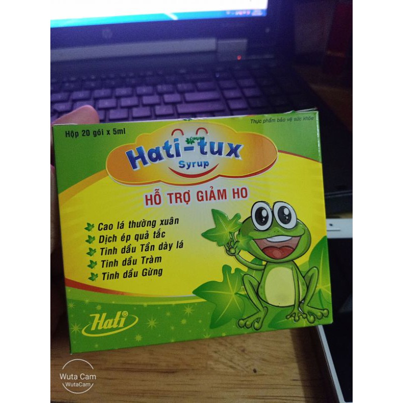 Hati-Tux Syrup (hộp 20 gói x 5ml)