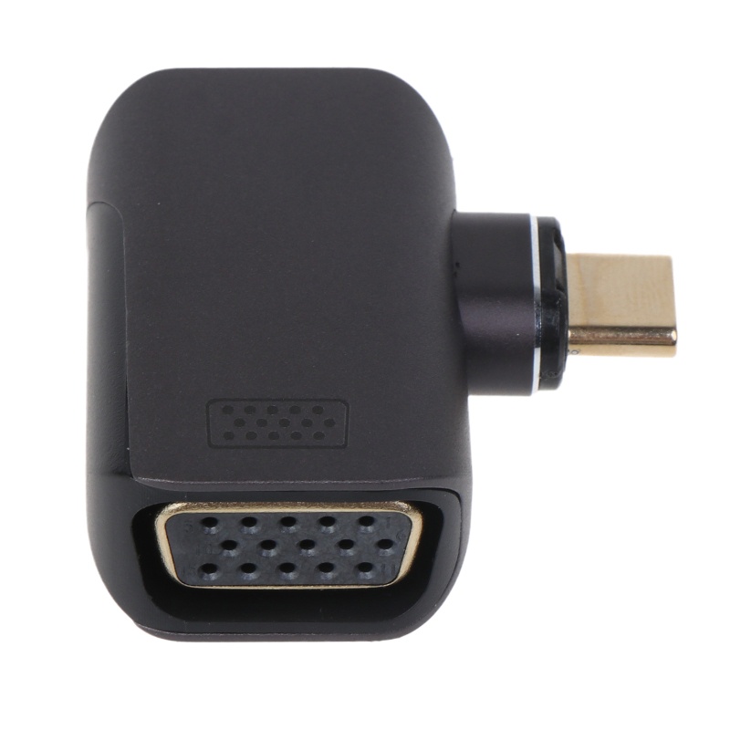 Đầu Nối Chuyển Đổi Type C Đực Sang VGA Cái Cho Windows USB-C Laptop