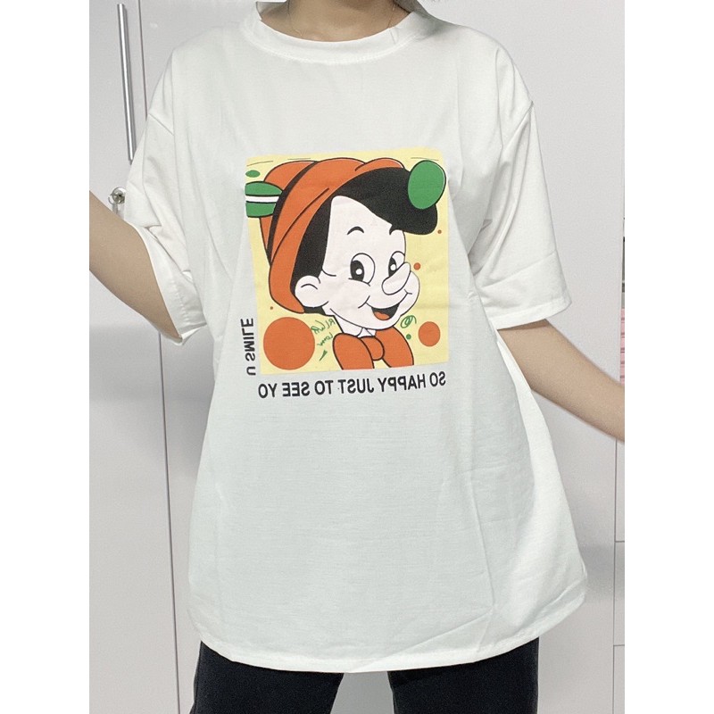 Áo Phông Unisex Tay Lỡ Nhiều Mẫu