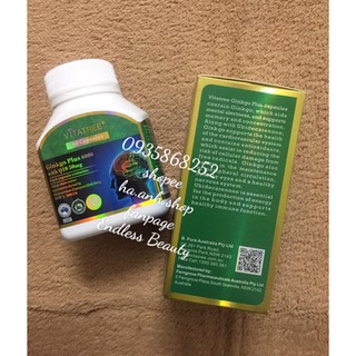 Viên Vitatree Ginkgo Plus 6000 With Q10