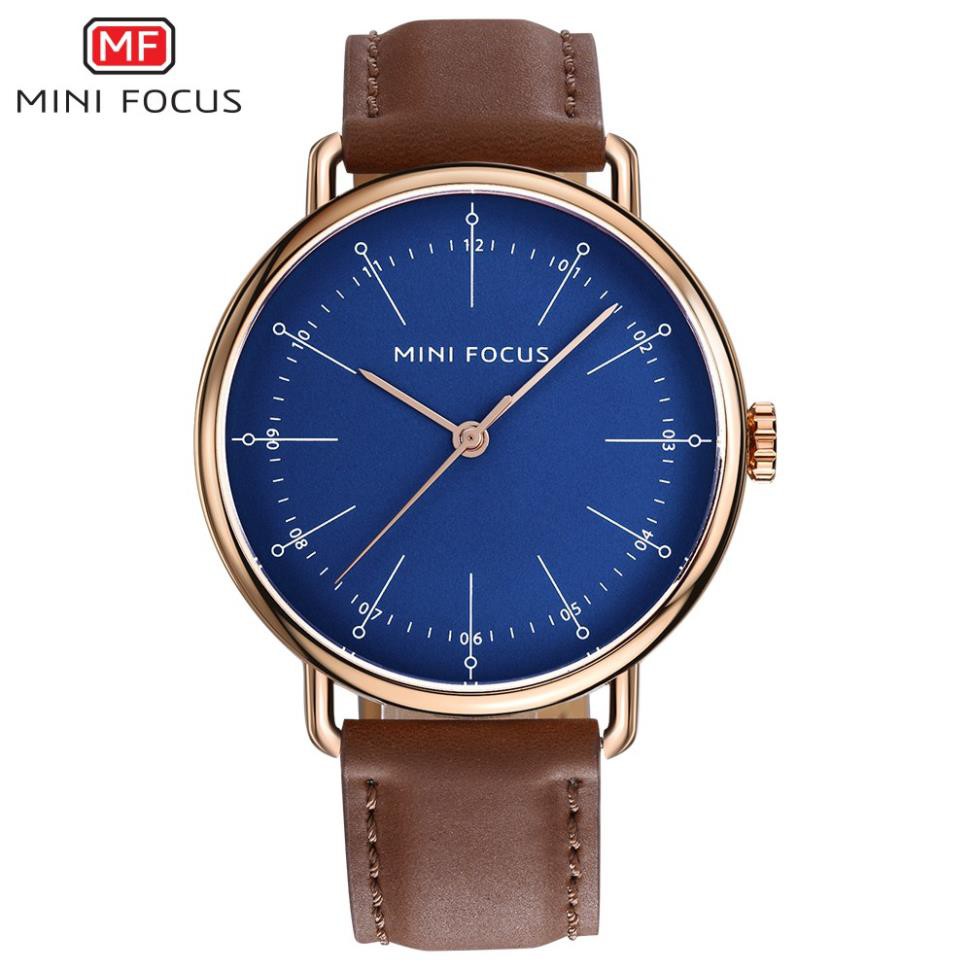 ĐÒNG HỒ NAM MINI FOCUS 0056 DÂY DA CAO CẤP KIỂU DÁNG DOANH NHÂN Thiết Kế Hiện Đại