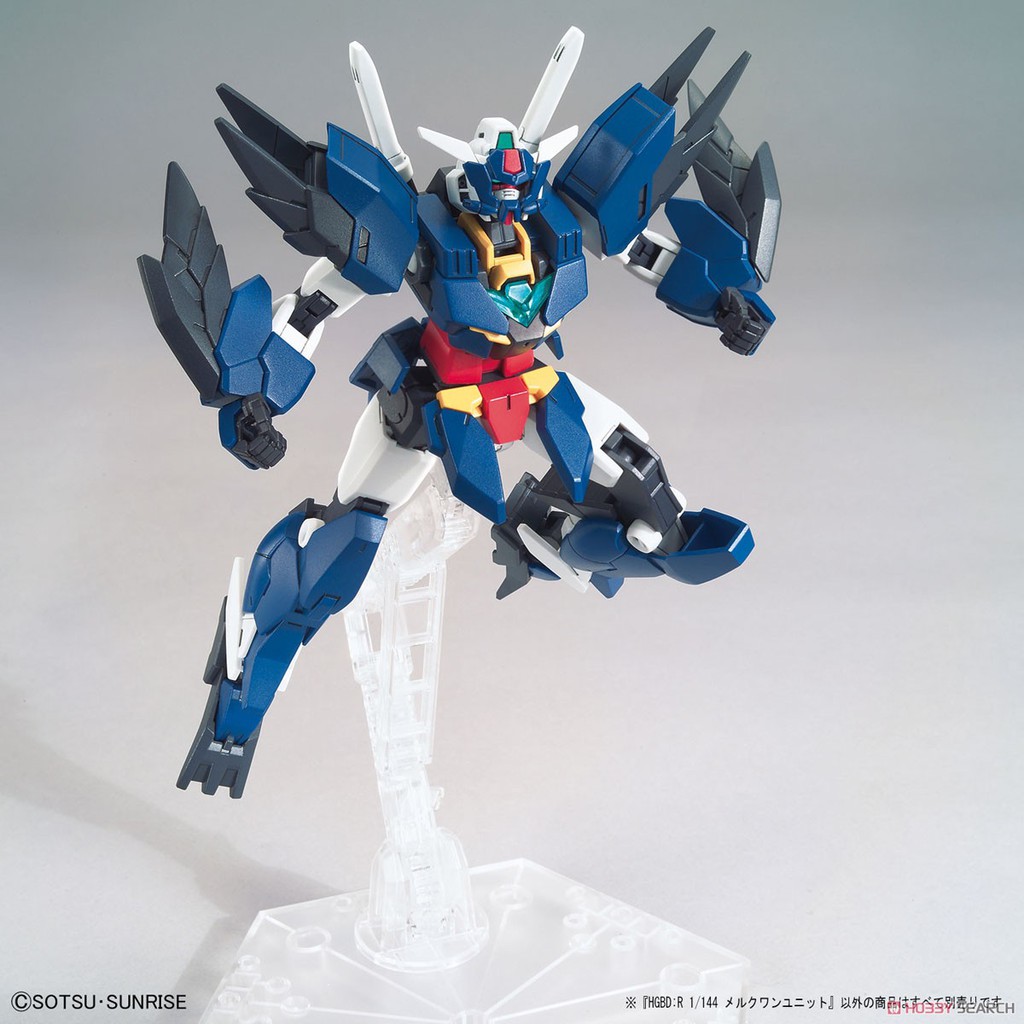 Mô hình lắp ráp HG BD R Core Gundam (Real Type Color) &amp; Mercone Unit Daban