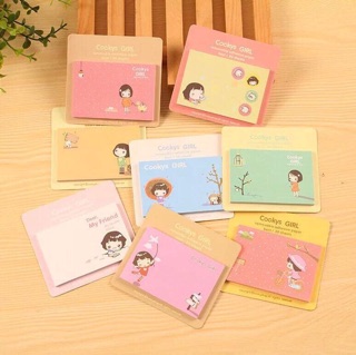 Tệp giấy note đủ hình xinh
