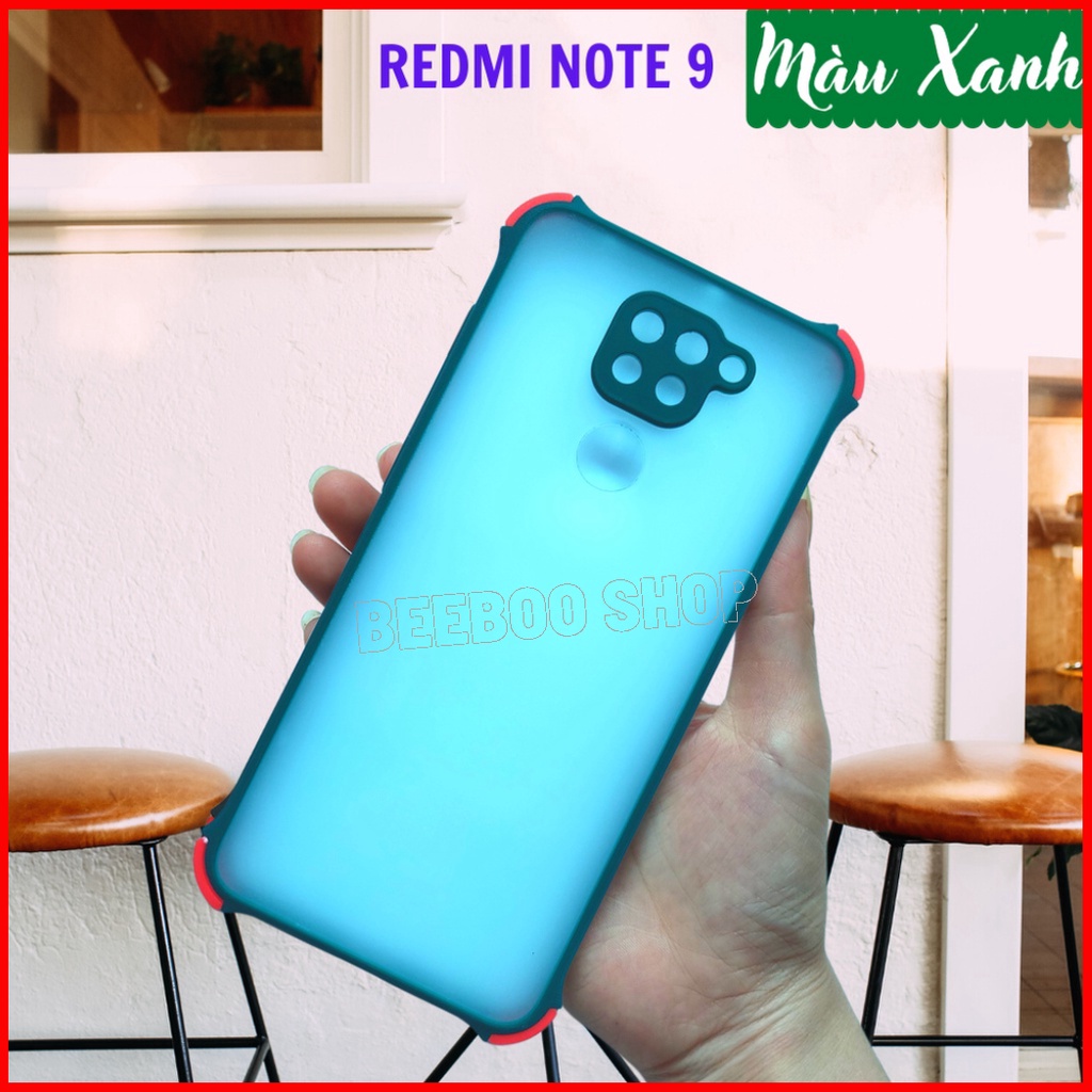 CHỐNG SỐCỐp lưng Bảo vệ Camera Xiaomi Redmi Note 9/ 9s/ 9 Pro - Chất liệu Nhám Cao cấp - Chống va đập