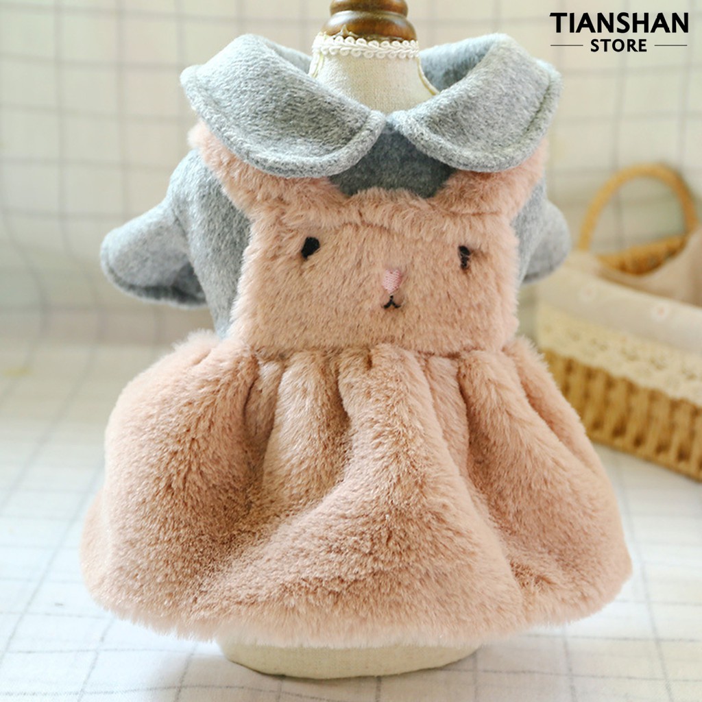 Áo Thú Bông Dễ Thương Cho Thú Cưng