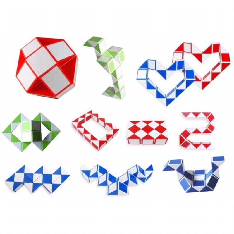 Rubik rắn biến thể Snake mini - 12cm * 1,2cm*0,9cm -dc4555