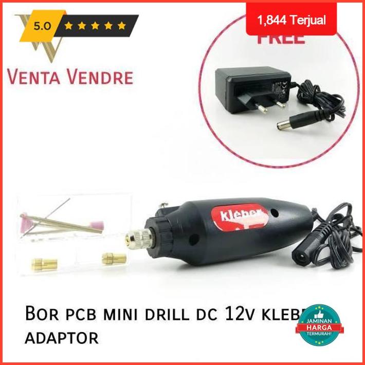 Máy Khoan Pcb Mini Dc 12V Kẹp / Bộ Chuyển Đổi