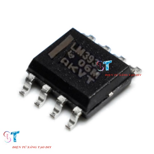 IC SO SÁNH LM393 OP AMP SOP- 8 SMD CHÍNH HÃNG