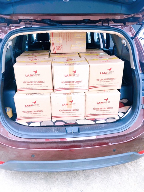 Sỉ 1 thùng 60hủ yến sào chưng sẵn 30% LAMNEST CAO CẤP