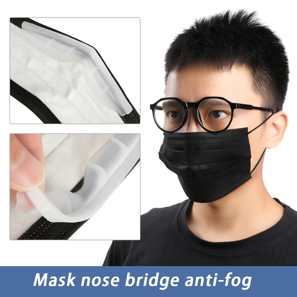 Miếng đệm mũi bằng silicone chống hơi nước mắt kính khi đeo khẩu trang | BigBuy360 - bigbuy360.vn