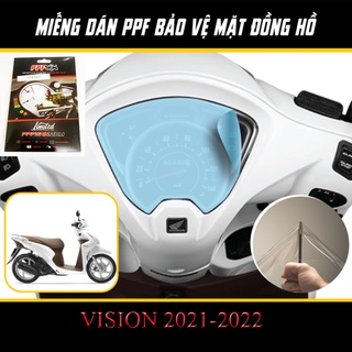Miếng Dán PPF Vision 2021 - 2022 Bảo Vệ Mặt Đồng Hồ Cao Cấp Chống Trầy Xước Màn Hình Vision 2021 ( Ảnh Chụp Thật)