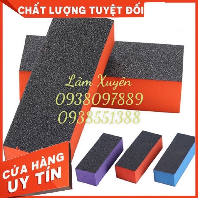 Buffer, phao chà móng tay FREESHIP3 mặt chà móng, phao móng, tăng độ nhám cho móng, giữ lớp Sơn bền, lâu bông tróc