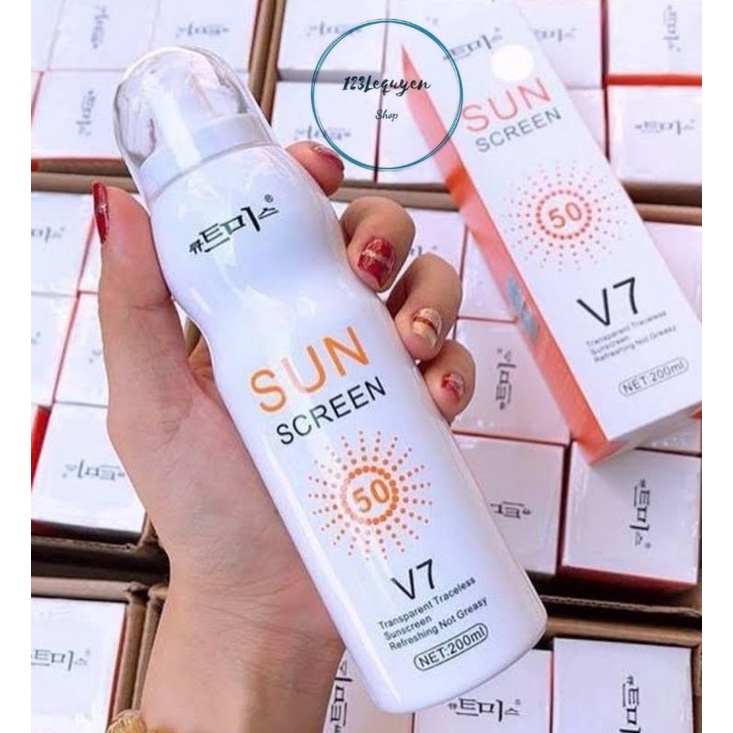 [ CHÍNH HÃNG] Kem chống nắng V7 Sun Screen CHÍNH HÃNG