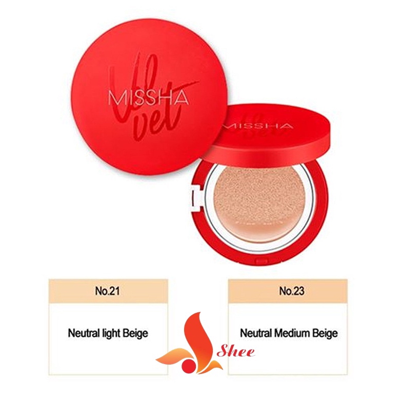 Phấn Nước Che Phủ Hoàn Hảo Missha Velvet Finish Cushion