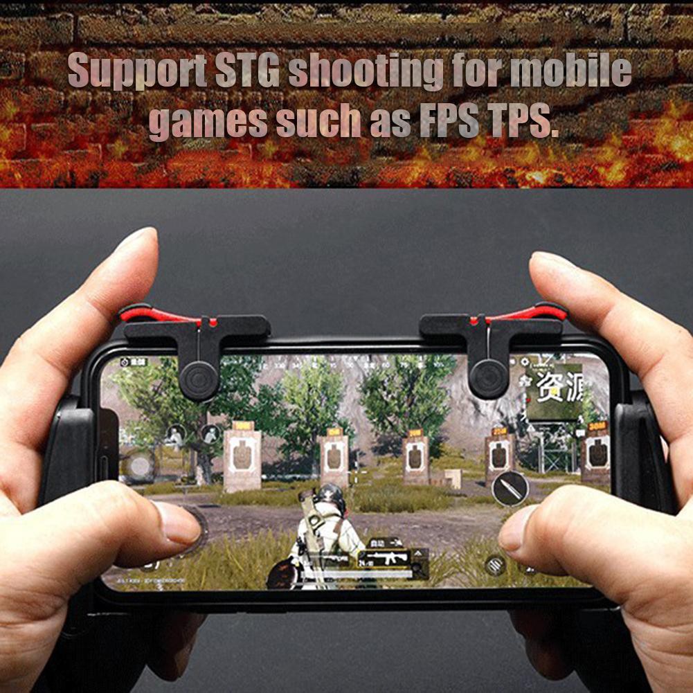 🌟Chất lượng cao nhất🍁D9 Mobile Game Gamepad Trigger Joystis Games Fire Button Controller for PUBG