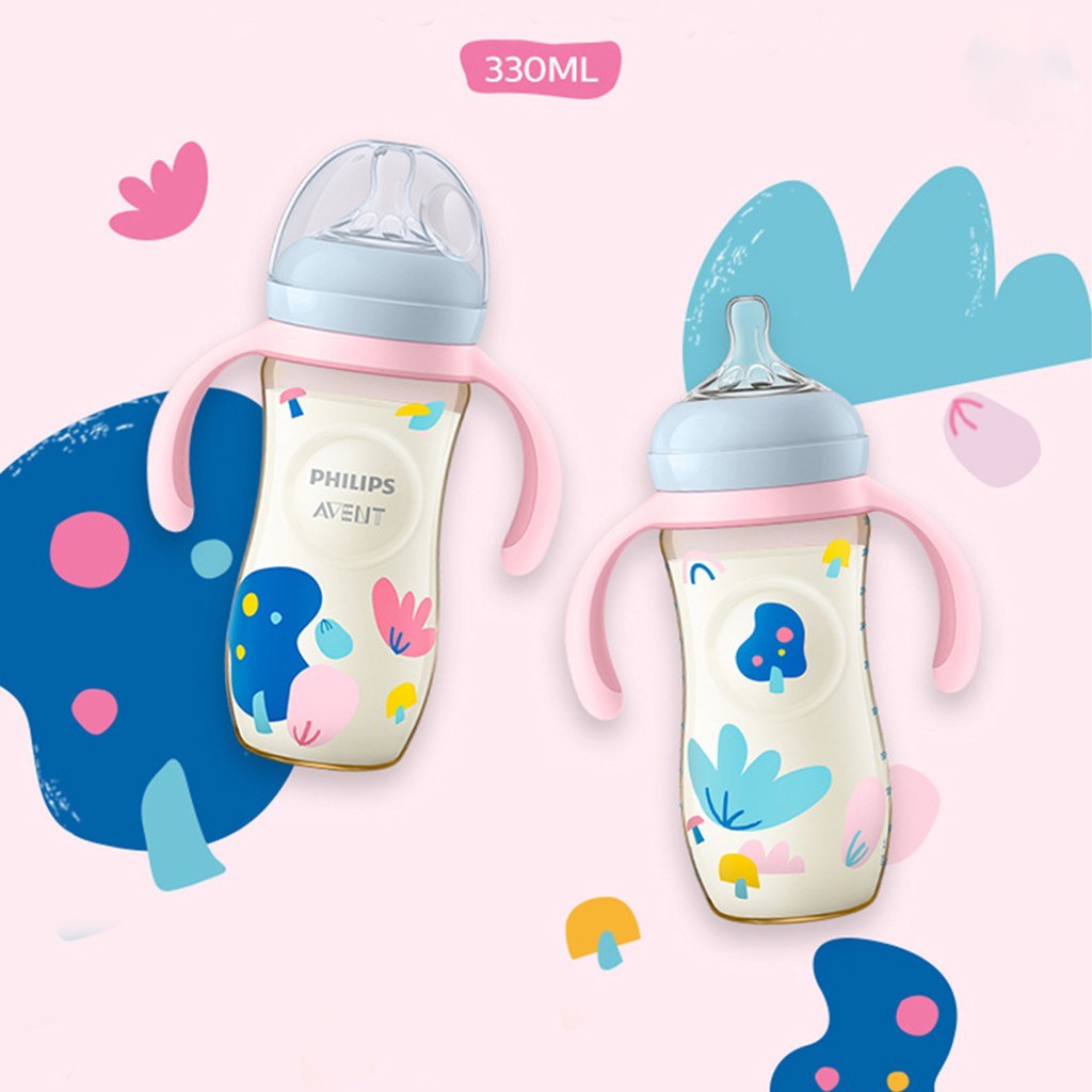 Bình sữa Avent Natural PPSU 125ml 260ml 330ml (Được chọn núm)