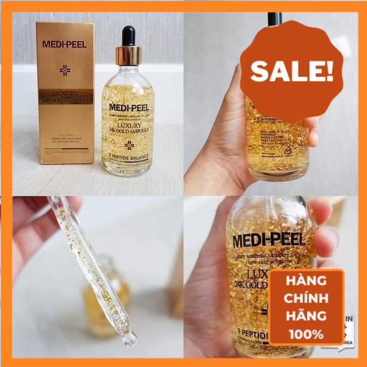 Serum Trắng Da Chống Lão Hoá Vàng 24K MEDI-PEEL LUXURY 24K GOLD AMPOULE HÀN QUỐC