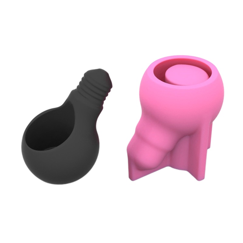 Khuôn Silicon Làm Chậu Hoa / Ống Đựng Bút Hình Bóng Đèn Dễ Thương