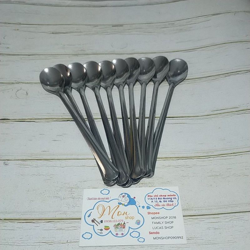 Đồng giá 39k😇Combo 10 muỗng cafe inox😆