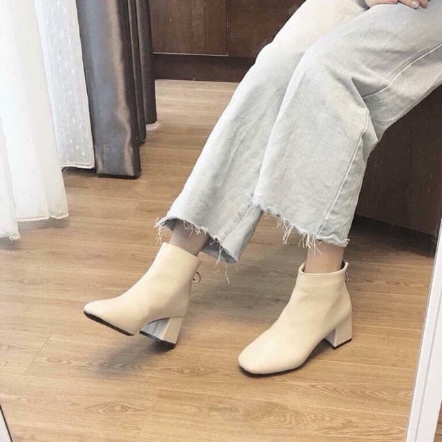 BỐT DA KHOÁ TRÒN SAU